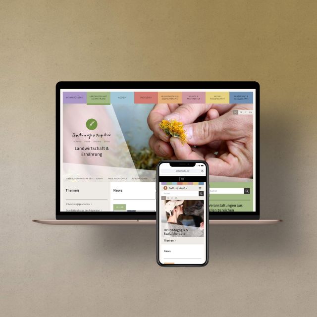 Webdesign für das Newsportal anthromedia.net
