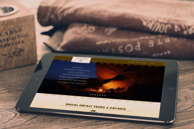 Webdesign für Reiseveranstalter in Afrika