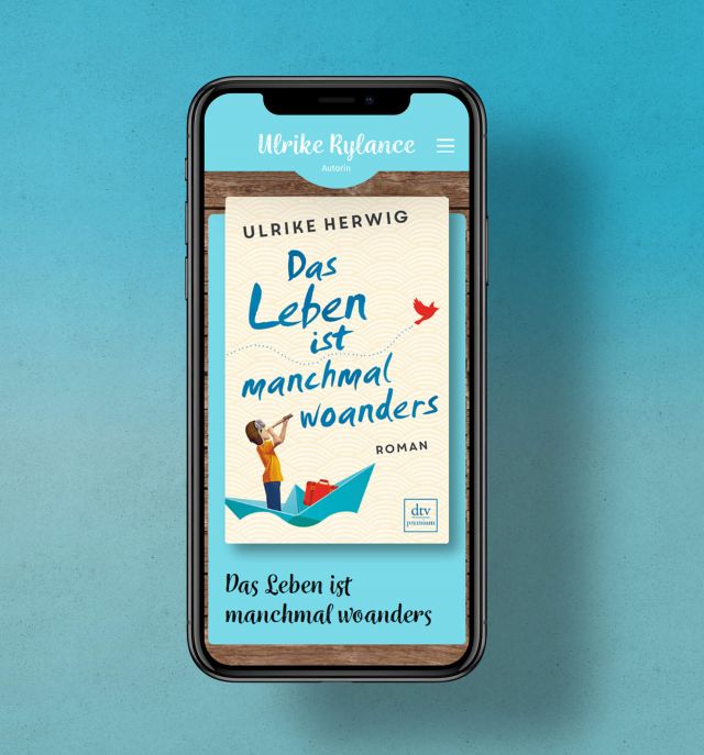 Website für die Schriftstellerin und Autorin Ulrike Rylance