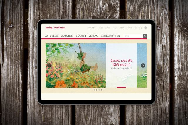 Responsive Website für den Online-Shop der Verlage Freies Geistesleben und Urachhaus in Stuttgart