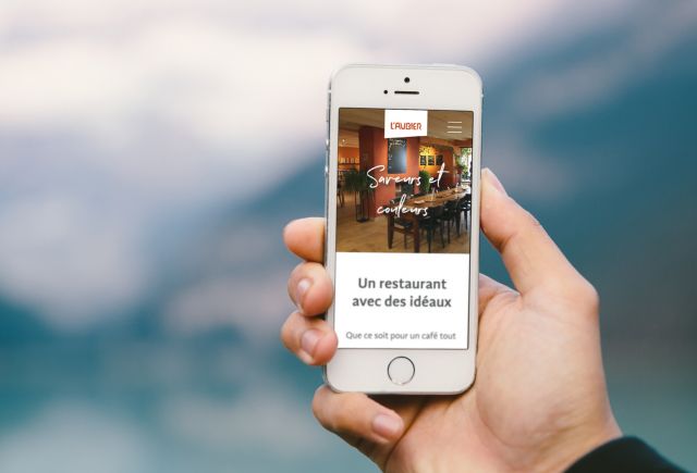 Homepage-Design für ein Öko-Hotel und biologisch-dynamisches Bio-Restaurant