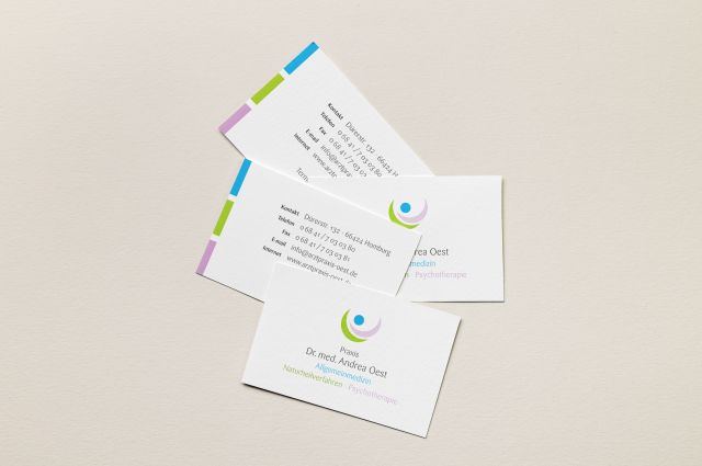 Logogestaltung für die Ärztin Dr. med. Andrea Oest in Homburg, Saarland