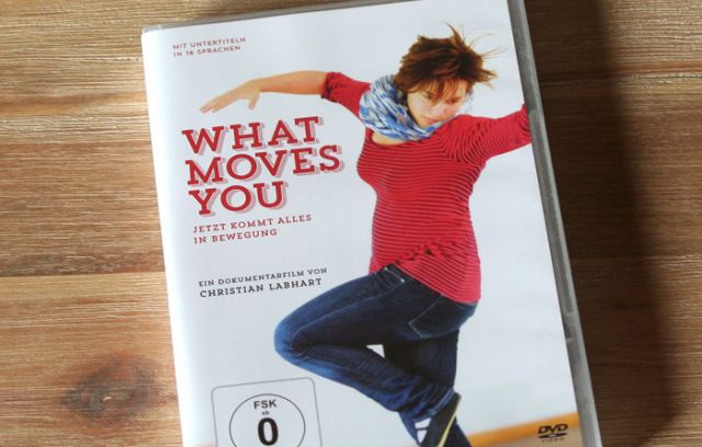 Gestaltung einer DVD über den Film von What moves you